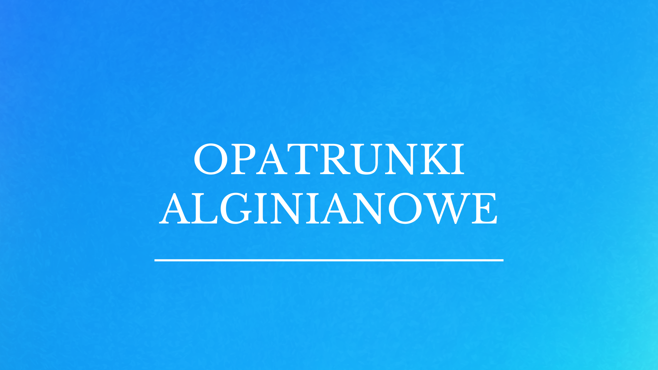 Алгинатни превръзки