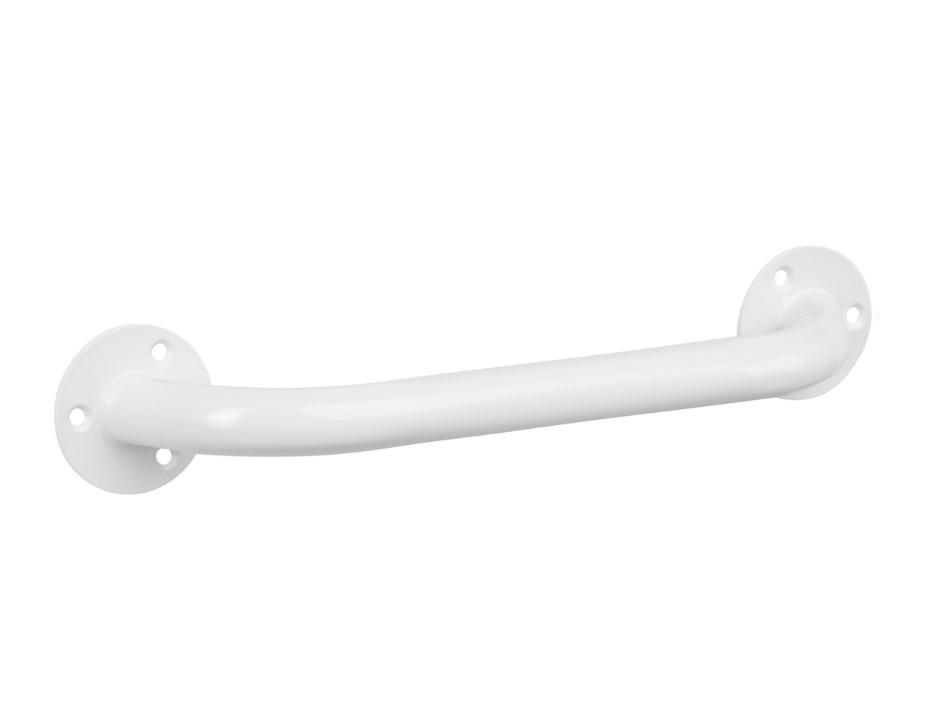 Дръжка за баня права 40cm бяла