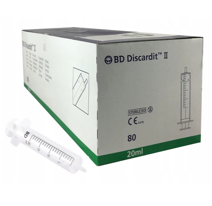 BD Спринцовки 20ml 80pcs