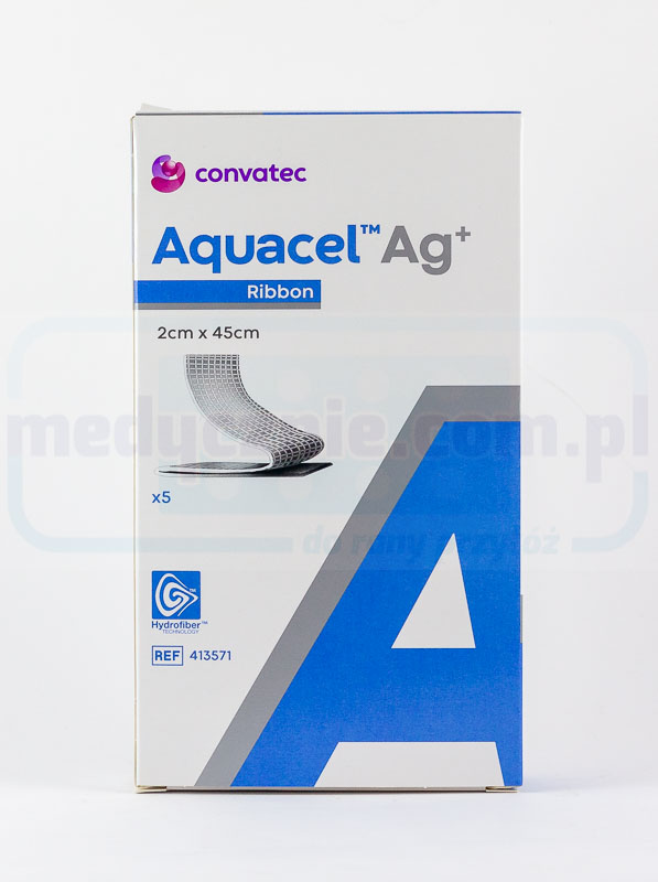 Aquacel Ag Plus 2*45cm превръзка със сребро 1бр.