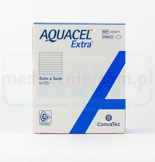Aquacel Extra 5*5cm превръзка от хидрофибър 1бр.