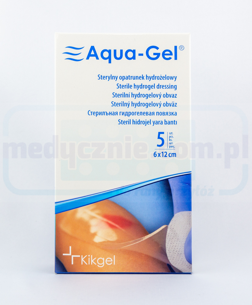 Aqua-Gel 6*12cm хидрогелна превръзка 1бр.