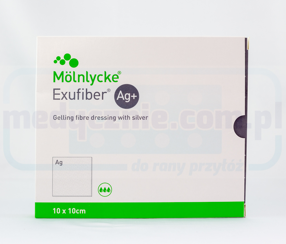 Exufiber Ag+ 10cm * 10cm 1бр