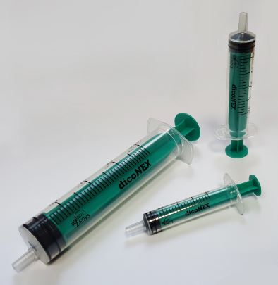 Стерилна спринцовка j.u. 3мл 3 части Luer 100бр.