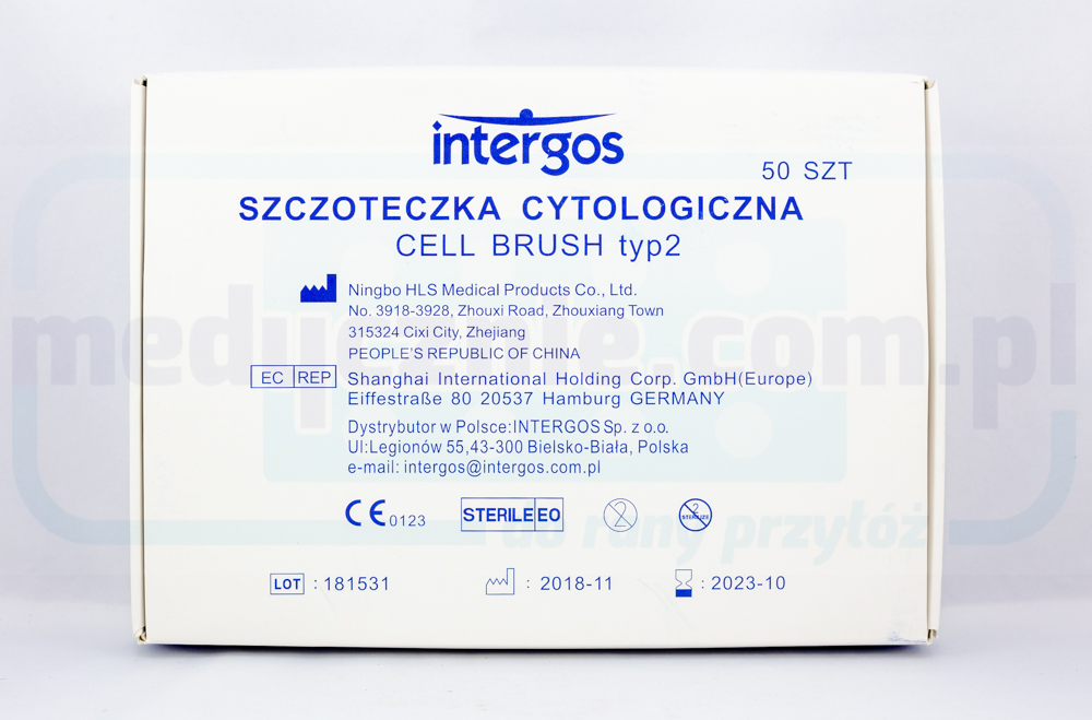 Четка за цитологични натривки - ветрило 1бр.