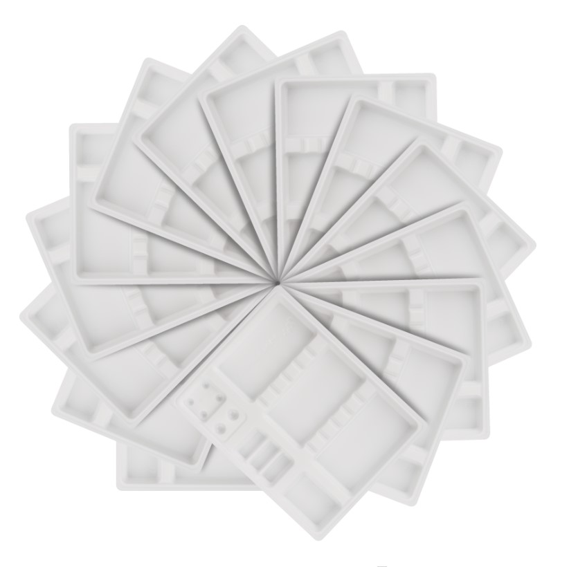Зъболекарски подложки j.u. white 100бр.