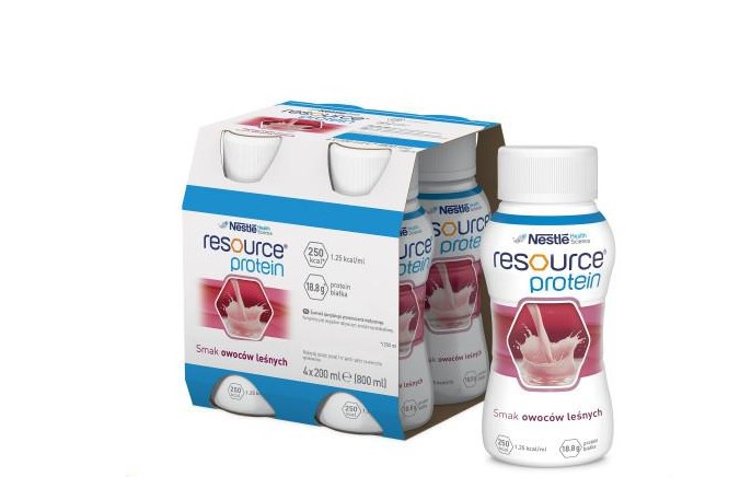 Resource Protein 4x200ml с вкус на горски плодове