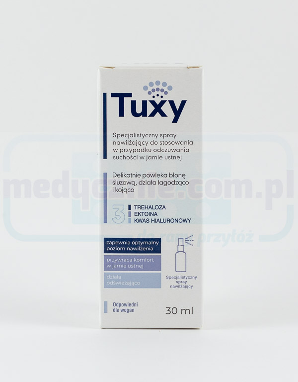 Tuxy 30ml течен препарат за ксеростомия, т.е. сухота в устата