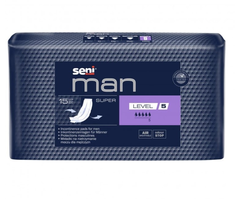 15pcs Seni Man Level 5 Допълнителни урологични стелки за мъже