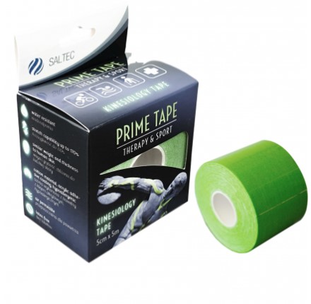 Кинезитерапевтична лента 5 см * 5 м 1 бр. зелена