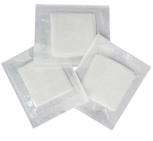 Стерилен компрес от нетъкан текстил 4W 7.5*7.5cm 2бр. блистер