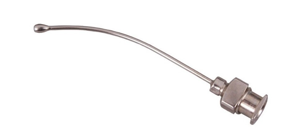 Канюла с маслина 1,2 x 80 mm, извита