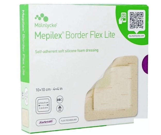 Mepilex Border Flex Lite 10cm* 10cm 1бр.