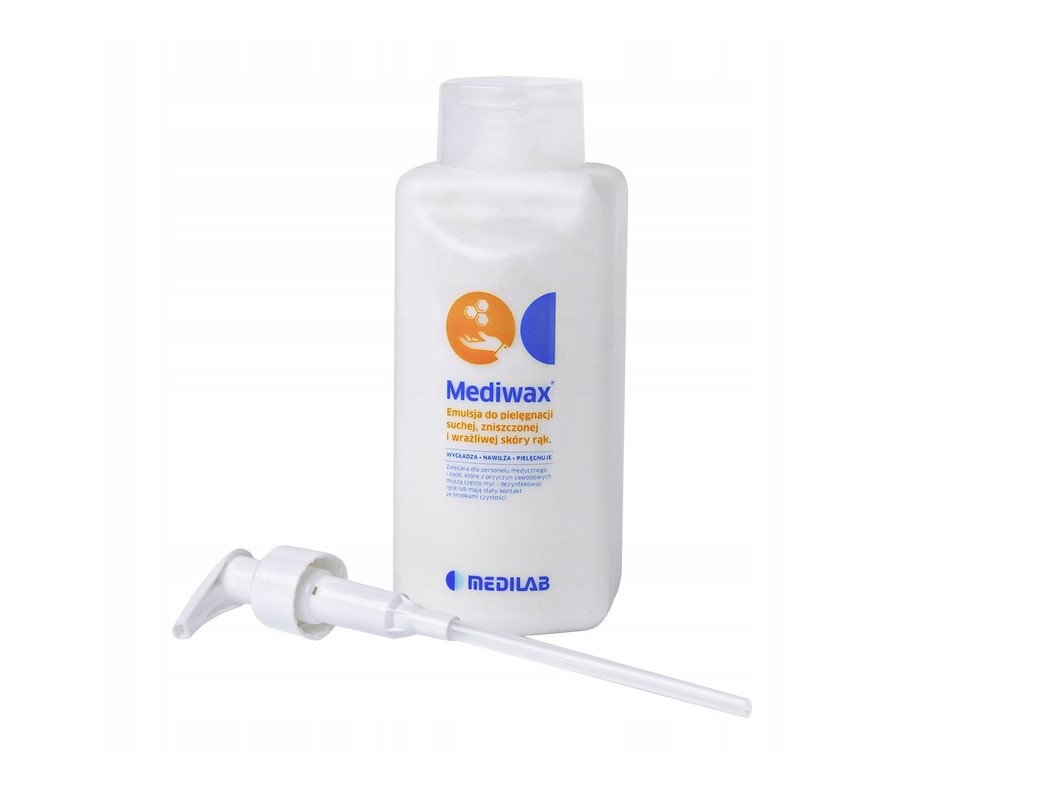 Mediwax 500ml с помпа за емулсия на основата на пчелен восък