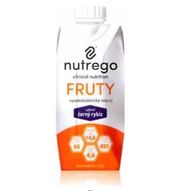 Nutrego Fruty 330 ml Хранителна добавка с касис