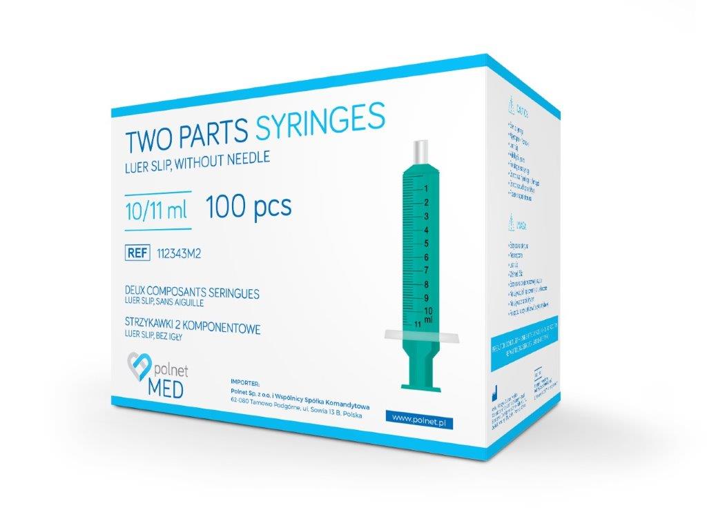 Спринцовки 10ml 100бр. стерилни а.е.