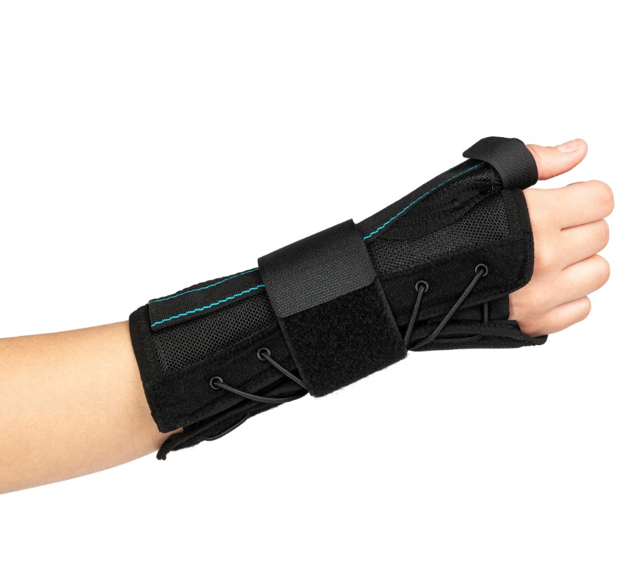 Стабилизатор на лявата китка M с включване на палеца ManuTim Plus