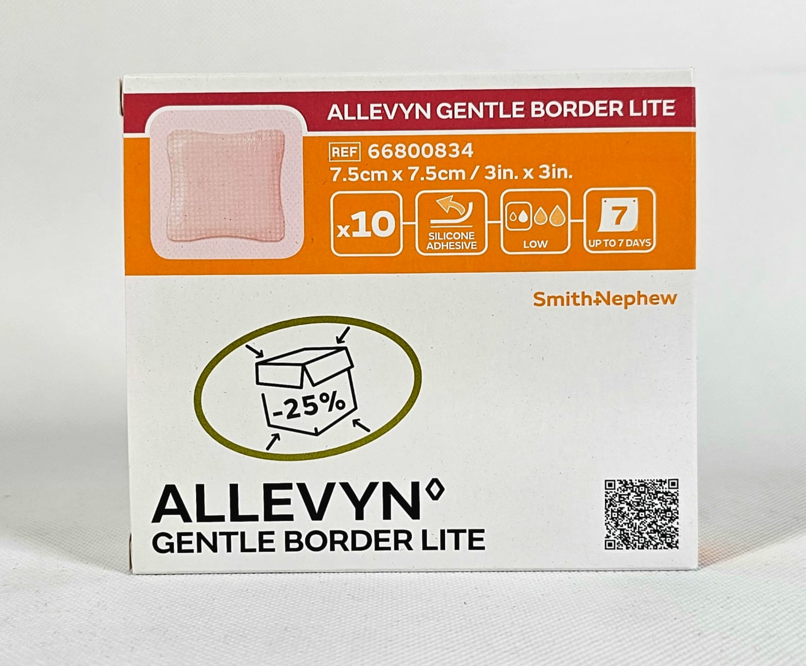 Allevyn Gentle Border Lite 7.5* 7.5cm 1бр