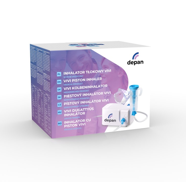 Инхалатор с бутало Vivi за възрастни