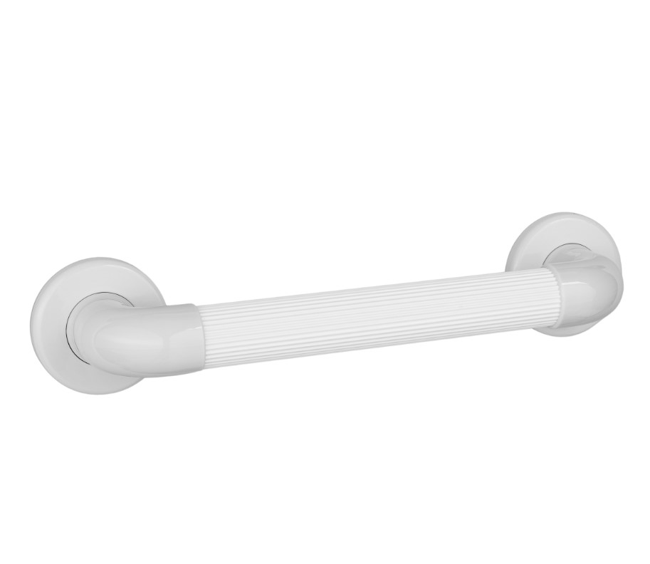 Дръжка за баня права 30 см бяла HOLD-TIM-30