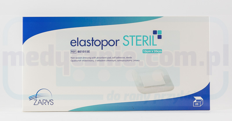 ELASTOPOR Steril 10* 20cm абсорбираща превръзка 25pcs