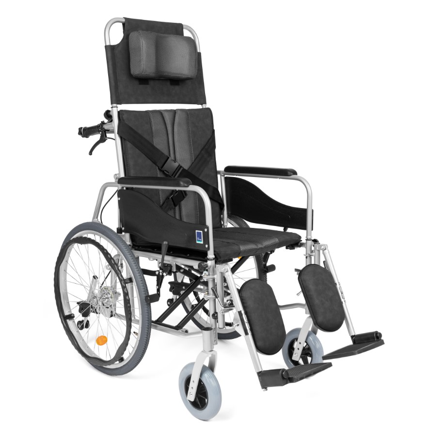 Стабилна инвалидна количка ALH 008 алуминиев размер. 46