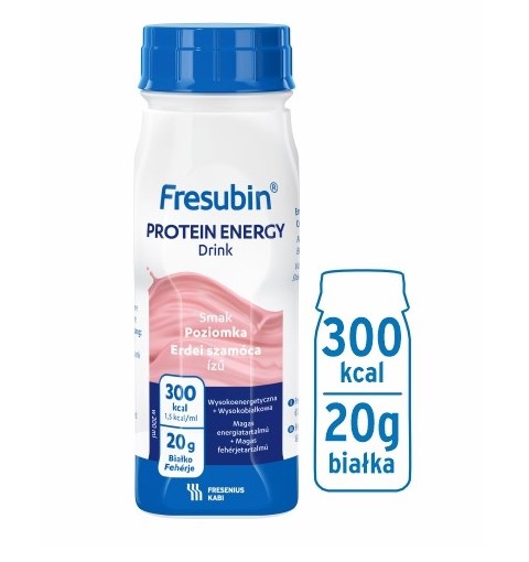 Fresubin Протеинова енергийна напитка 4x200ml ягода