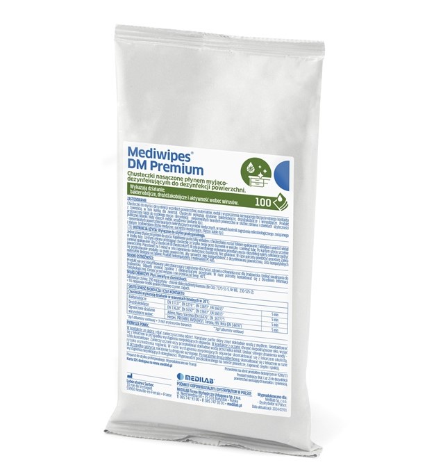 Mediwipes DM Premium патрон 100бр.