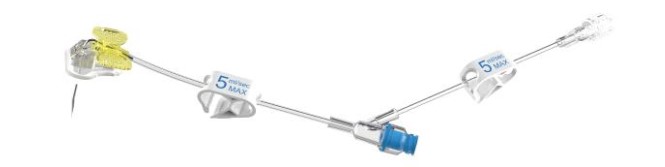 Игла SAFE порт 0.9x19mm 20G REF SHU-2019CHY Тип Huber с крилца и тръбичка