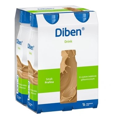 Fresenius Diben Drink 4x200ml пралина