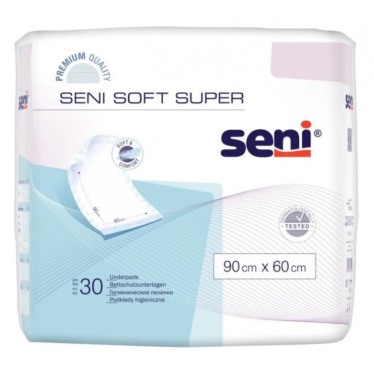 Защитни Seni Soft Супер нестерилни 90x60 30бр.