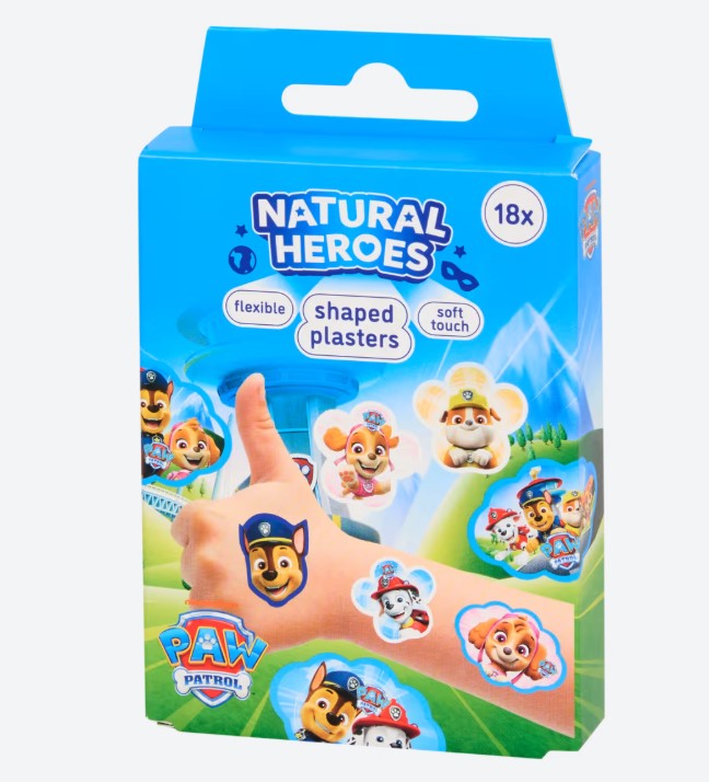 Детски комплект лепенки 18 части Natural Heroes