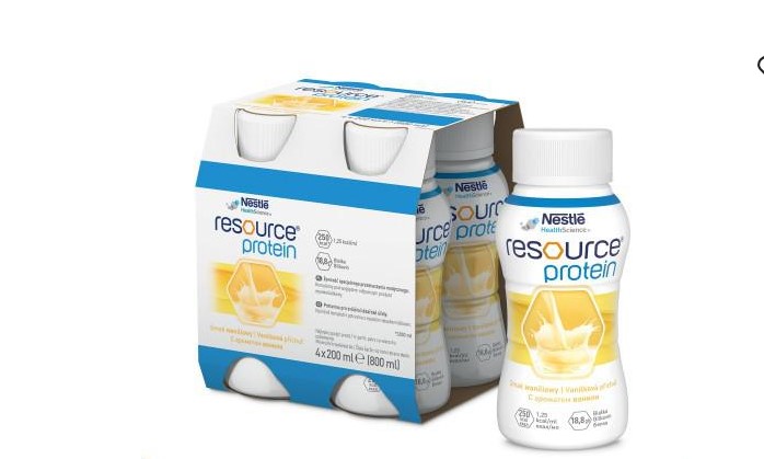 Resource Protein 4x200ml с вкус на ванилия