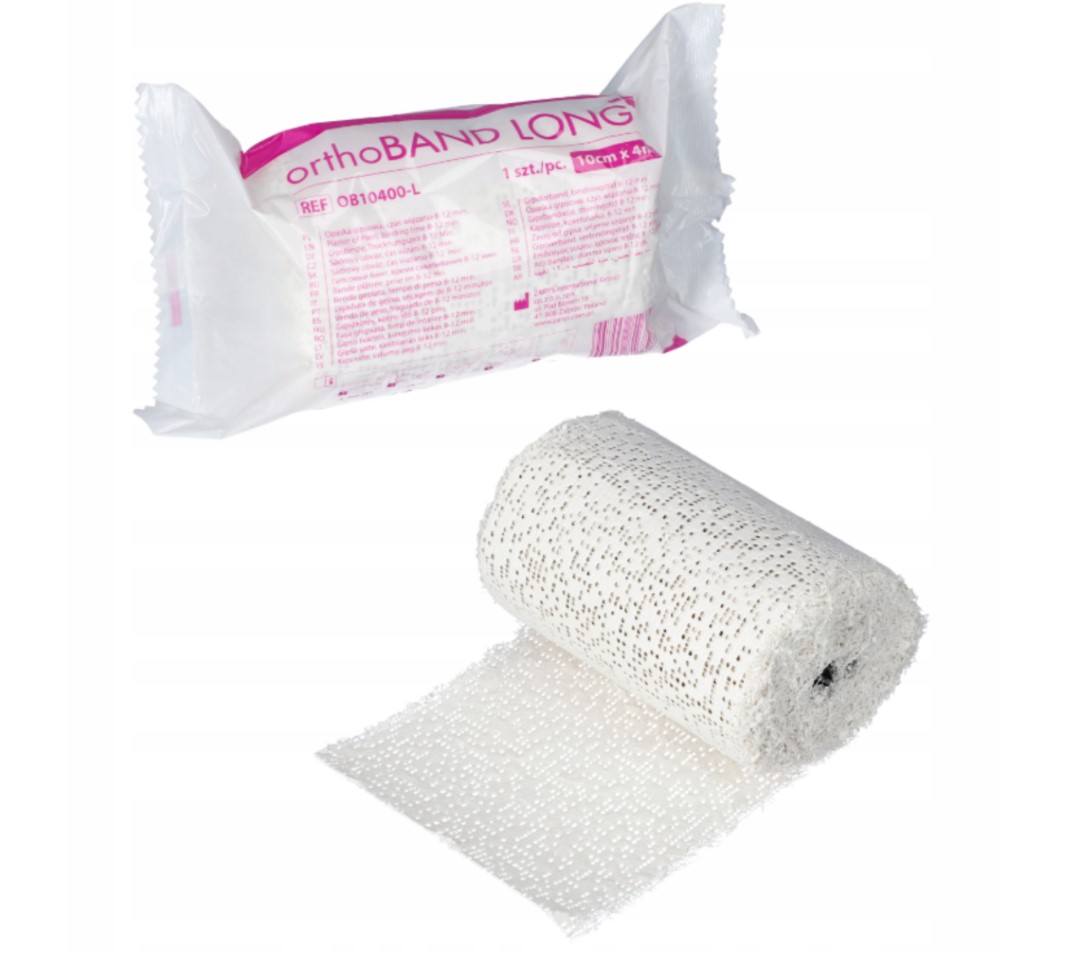 Гипсова лента 10 см x 4 м 1 бр. ортобанда LONG