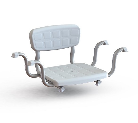 Пейка за баня с облегалка KING-BSB-20