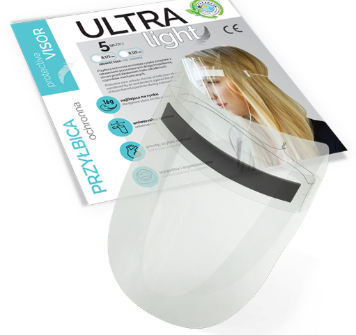 Ултра лек защитен козирка 5бр
