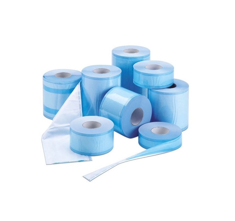 100 мм * 200 м фолио и хартиена обвивка за стерилизация