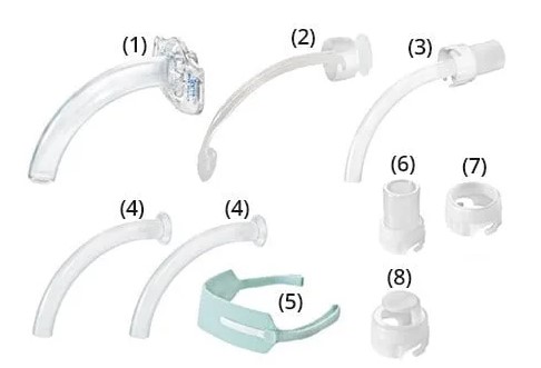 Трахеостомна тръба KAN 8.0 без маншет 47-8000