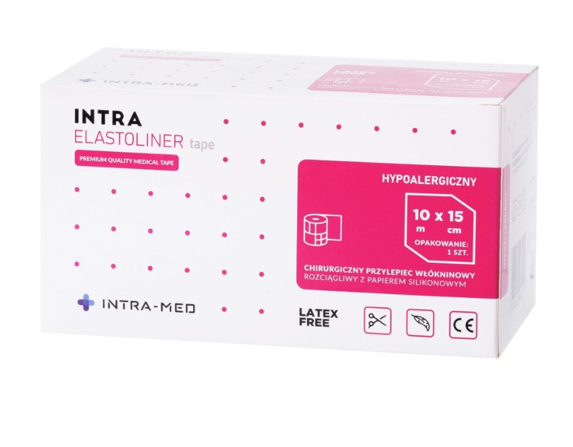 Еластолинер нетъкана лента 15cm * 10m 1pc самозалепваща се ролка