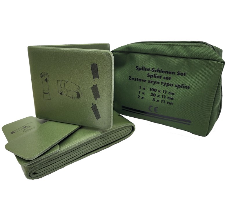 Шини за шини комплект от 4 бр. в зелен калъф