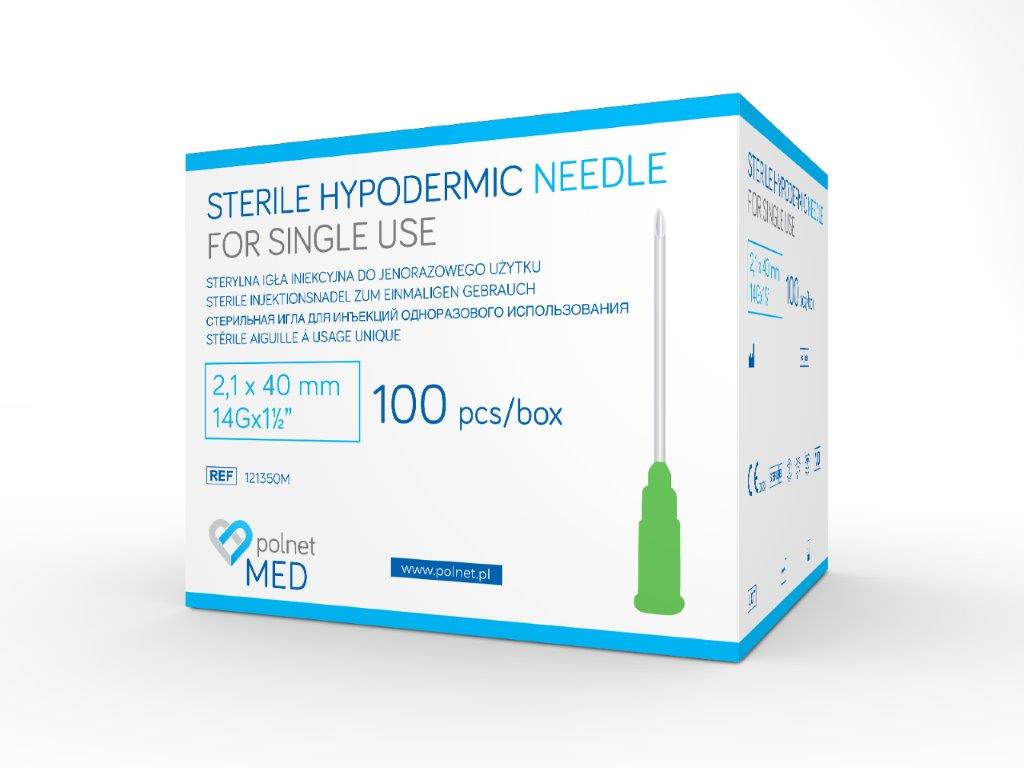 Игли j.u. POLnet-MED 2.1 x 40mm 100бр