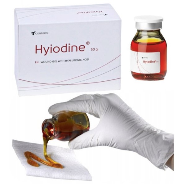 Hyiodine 50g йоден комплекс с хиалуронова киселина