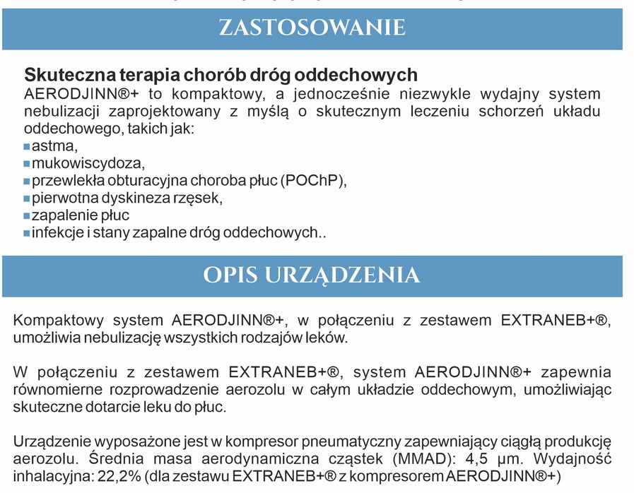 Пневматичен компресор PURENEB AERODJINN за лечение на белодробни заболявания - Изображение 2