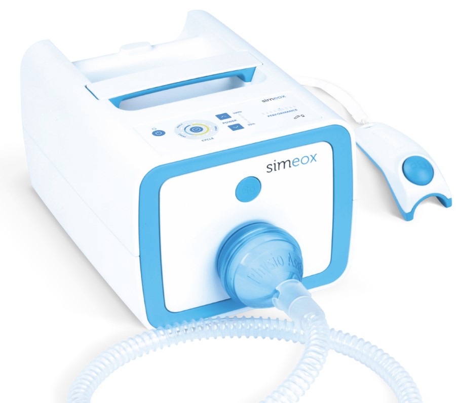 Устройство за автогенен дренаж SIMEOX