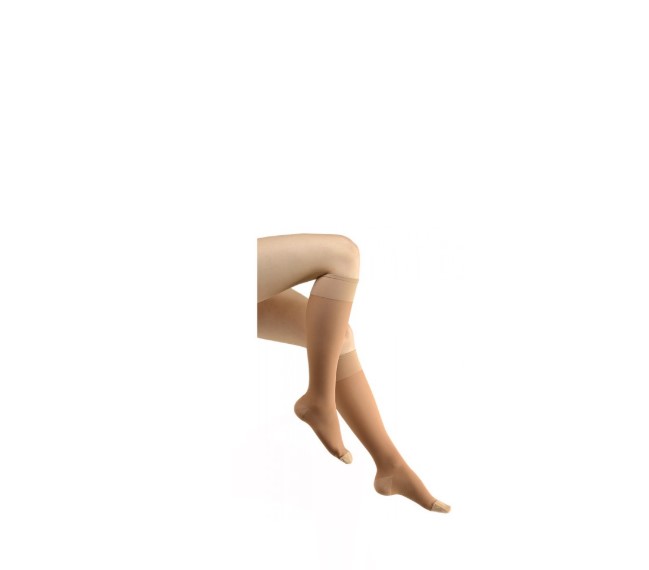 Чорапи за коляно Avicenum PHLEBO 140 AD L LONG 3D 9999 black THIN