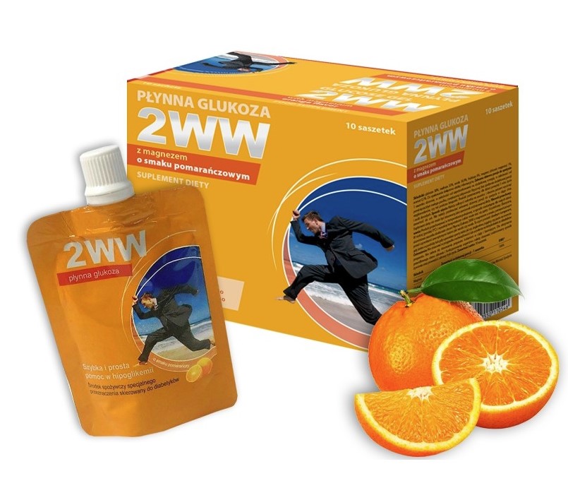 Глюкоза 2WW 24ml 1бр. с вкус на ягода