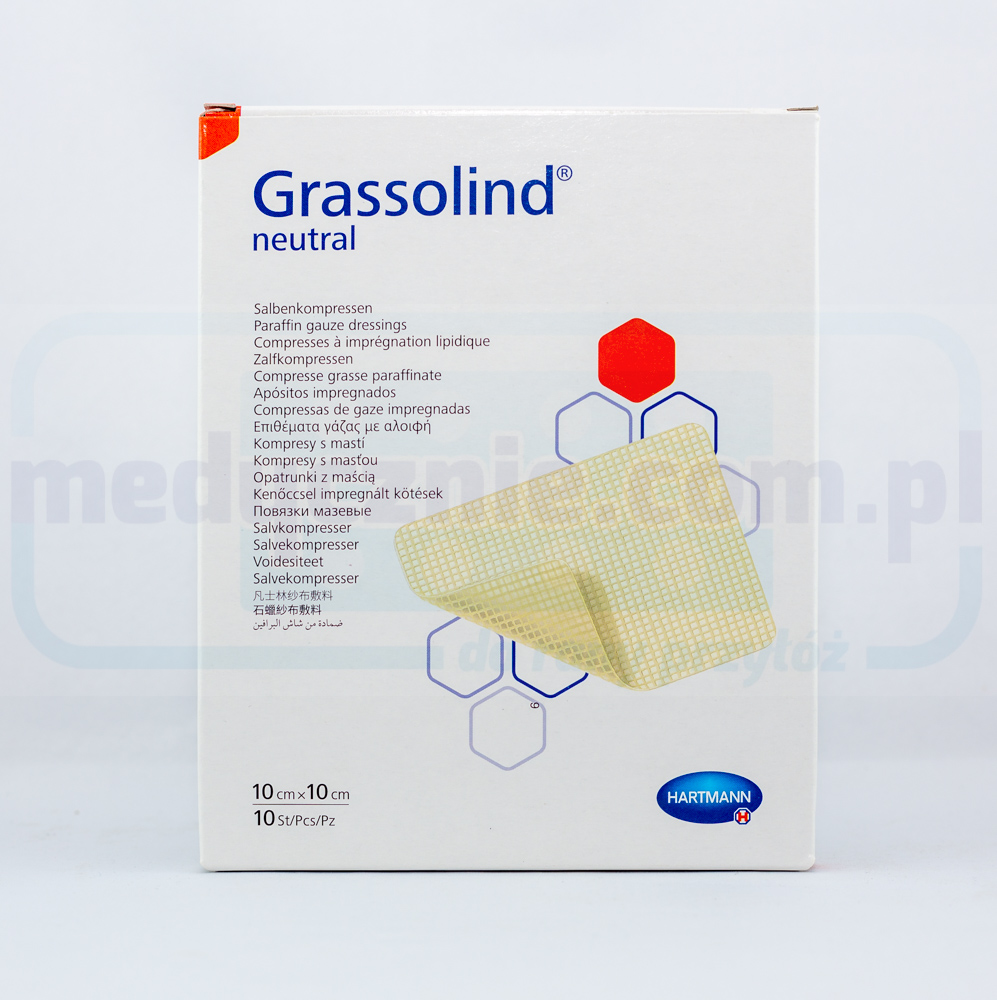 Grassolind 10*10cm изгаряне превръзка 1бр