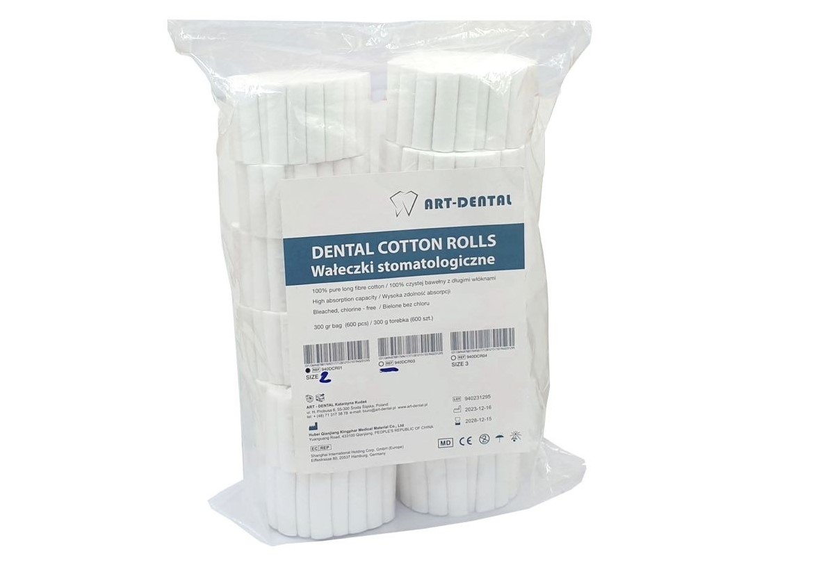 Зъболекарски ролки № 1 600бр.