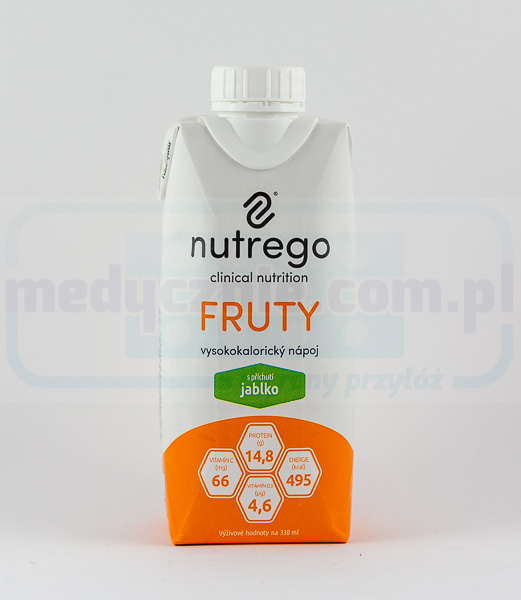 Nutrego Fruty 330 ml Ябълка хранителна добавка