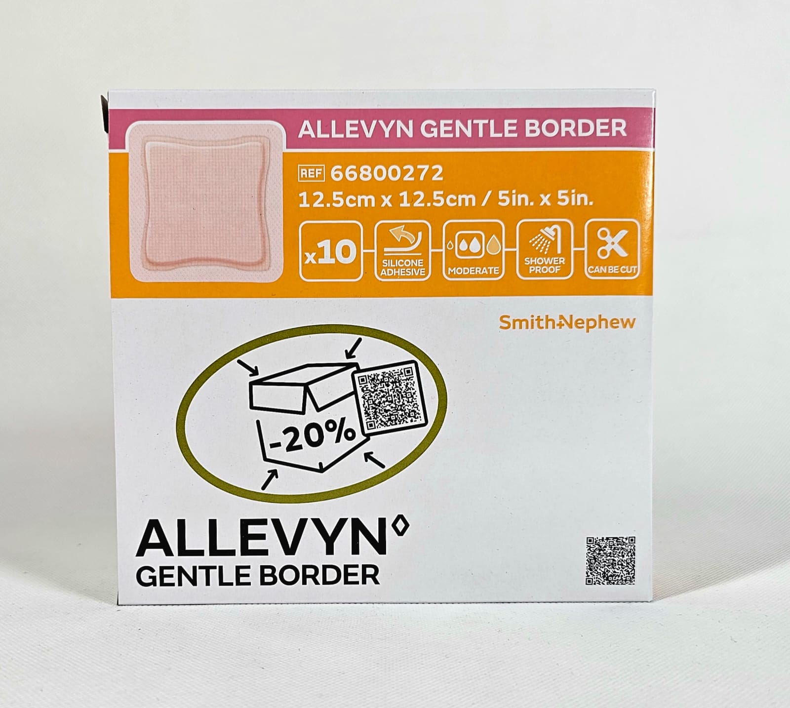Allevyn Gentle Border 12.5* 12.5cm 1бр